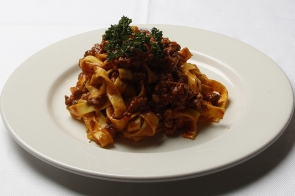 Tagliatelle with Bolognese Meat Sauce