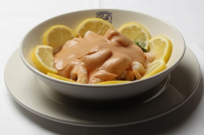 Shrimps with Cocktail Sauce