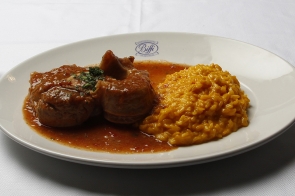 Veal Ossobuco and Milanese Risotto